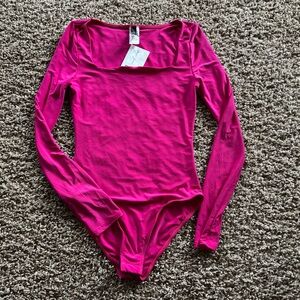 Pink Long Sleeve Bodysuit